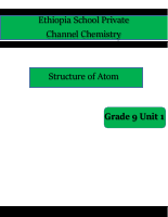 Chemistry Unit 1 G9 old, Short note..pdf